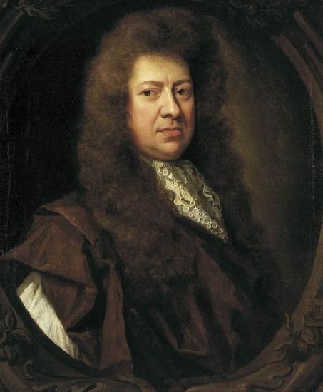Sir Godfrey Kneller Portrait of Samuel Pepys oil painting picture